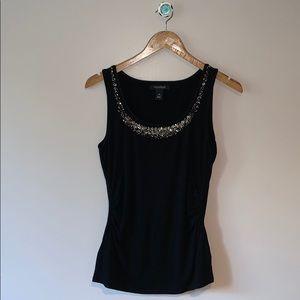 White House Black Market Embellished Tank